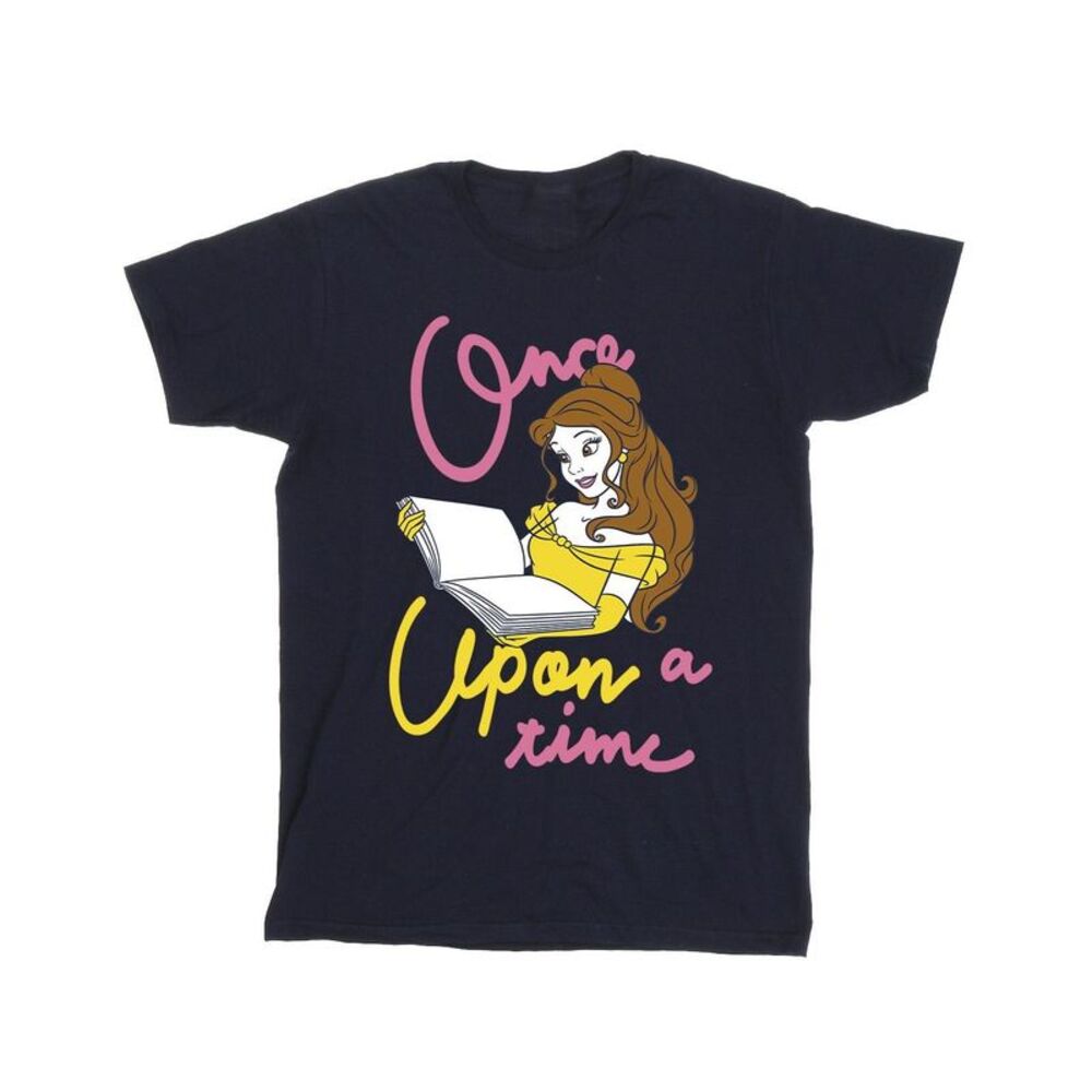 Beauty And The Beast Boys Once Upon A Time Belle T-Shirt / Navy Blue